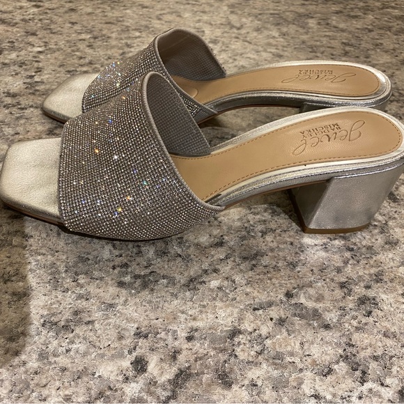 Block Heeled Miles with Crystal Vamp - Picture 3 of 5